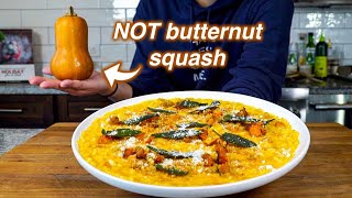 This Ingredient Makes Extremely Great Risotto Honeynut Squash Risotto [upl. by Yebba]