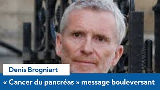 Denis Brogniart  « cancer du pancréas » l’annonce séisme du présentateur TF1 [upl. by Silin337]