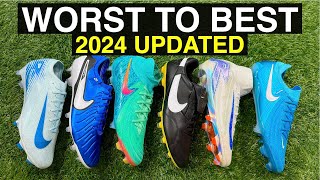 RANKING EVERY 2024 Nike football boot from WORST to BEST  UPDATED [upl. by Mazman414]