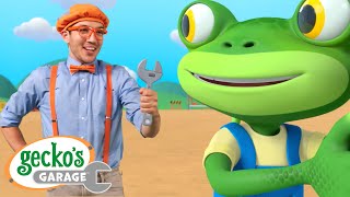 The Excavator Song Dance feat Blippi｜Kids Songs｜Trucks For Children [upl. by Eillam]