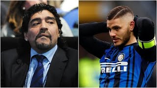 quotHES A TRAITORquot Maradona Explains Why He Hates Icardi 👀 [upl. by Nodyarg]