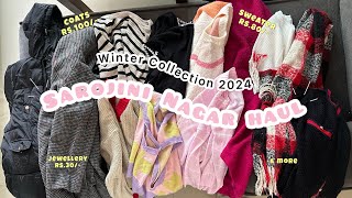 Sarojini Winter Collection 2024 🧦🧥 Sarojini Nagar Haul 🛍️💸  Sarojini Nagar Delhi 🎬  Kesang Doma 🪻 [upl. by Nonad873]