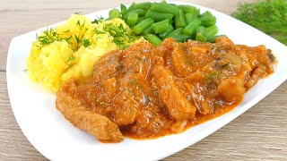 Mięciutki schab ala Strogonow  Stroganoff w pysznym sosie 👌 łatwy obiad z prostych składników 👍 [upl. by Horten743]