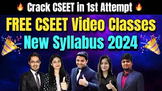 CSEET Video Lectures November 2024  CSEET Video Classes Nov 2024  FREE CSEET LIVE Batch Nov 2024 [upl. by Omarr391]