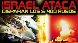 🔴 DEFENSAS ANTIAEREAS RUSAS ABREN FUEGO EN SIRIA 🔴 ISRAEL LANZA BOMBARDEO 🔴 [upl. by Auqinimod]