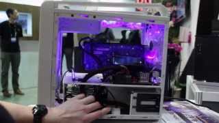 Xigmatek Midgard 3 Nebula Aquila  Computex 2013 [upl. by Ylrebmic]