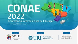 Apresentação das discussões dos Eixos da CONAE 2022  Etapa Intermunicipal [upl. by Elnore402]