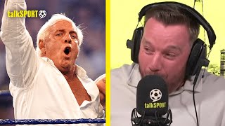 WOOO 🤣 Jamie OHara Does His BEST Rick Flair IMPRESSION After EDUCATING Jason Cundy On Wrestling [upl. by Bella391]