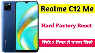 How to Factory Reset Realme C12 in 2024  Realme C12 Me Factory Data Reset Kaise Kare [upl. by Volnay]