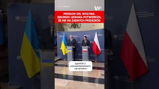 Przełom ws Wołynia Sikorski Ukraina potwierdza że nie ma żadnych przeszkód [upl. by Eelana]