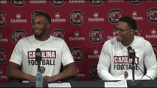 Postgame Texas AampM Josh Simon and LaNorris Sellers News Conference 110224 [upl. by Aillicirp930]