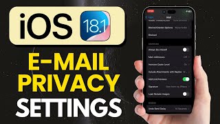 PrivacyFocused Email Settings iOS 181 [upl. by Dickman931]