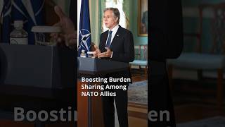 Boosting burden sharing among NATO Allies [upl. by Aurie]