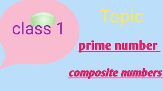 Difference between prime and composite numbers prime number composite numbers [upl. by Comfort]