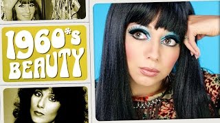 1960s Cher Makeup Tutorial ∞ Throwback Beauty w Charisma Star [upl. by Spada]