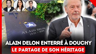 Héritage d’Alain Delon  On connait enfin la somme versée à Anthony Anouchka et AlainFabien [upl. by Adoc]