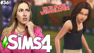 Ons kind is WEGGELOPEN Ouders in PANIEK 😥  De Sims 4  Aflevering 36 [upl. by Janice]