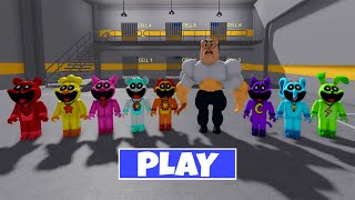 GREAT SCHOOL BREAKOUT MR PICKLES VS SMILING CRITTERS  Walkthrough Full Gameplay obby roblox [upl. by Olnton139]