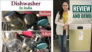 Dishwasher Review And Demo in Hindi  Dishwasher In India  Siemens Dishwasher Complete Review India [upl. by Moritz]