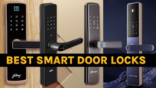 Best Smart Door Locks 2024 Full Review of Urban Company Native Smart Door Lock Godrej Qubo MyGate [upl. by Georgette224]