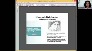 Integral Education and Sustainability by Preeti Mahurkar [upl. by Aseeral]