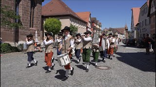 Altstadtfest in Bad Windsheim mit Festumzug [upl. by Ot]