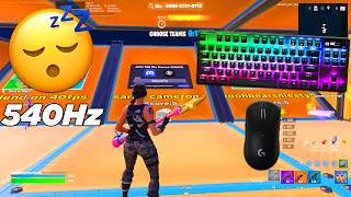 SteelSeries Apex Pro TKL ASMR 😴 Bios Trio Zonewars🏆 Satisfying Fortnite Gameplay 360FPS 4K [upl. by Castle]