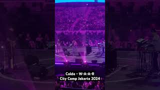 Colde  WARR City Camp Jakarta 2024 concert kpop colde citycamp [upl. by Navek528]