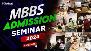 Highlights of Biggest MBBS Admission Seminar in Kolkata  MBBS Seminar 2024 in West Bangal mbbs [upl. by Omlesna]