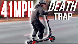 This ELECTRIC SCOOTER Is FASTER Than an EBIKE [upl. by Acnaib]