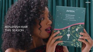 Give the Gift of Hair Hydration with Nutriplenish  Holiday  Aveda x Altuzarra [upl. by Kellda]