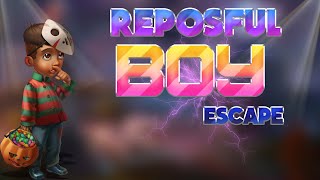 G4K Reposeful Boy Escape Game Walkthrough [upl. by Yand]