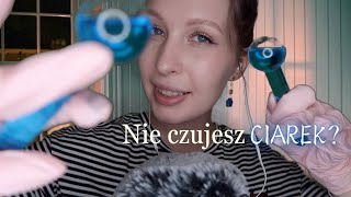 ASMR BADANIE SŁUCHU ROLEPLAY 🔍👂 szept dźwięki zwierząt instrumenty szybkowolno [upl. by Asen]