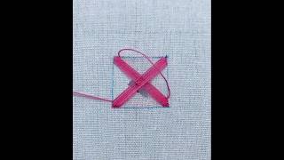 Learn to fix a hole in clothes  Hand Embroidery for beginners embroidery [upl. by Arteid]