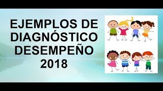 Soy Docente EJEMPLOS DE DIAGNÓSTICO 2018 6 [upl. by Franny]