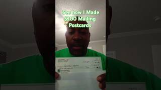 How I Made 200 Mailing Postcards from Home money fyp mailboxmoney [upl. by Ennoved814]