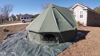 WhiteDuck 13 Regatta Bell Tent Review [upl. by Almena]