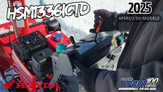 Walkaround  SouffleuseSnowblower HSM1336iCTD [upl. by Macey]