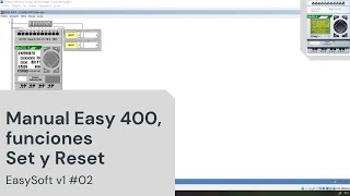 ⚡ EasySoft v1 Cap02 Manual Easy 400 funciones Set y Reset [upl. by Rebe503]