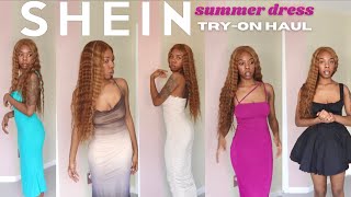 shein haul  summer dress edition 2024 [upl. by Yvan]