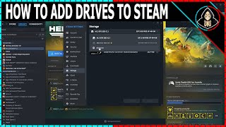 How to Fix Steam not Detecting Hard Drives [upl. by Olimpia953]