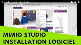 Installer le logiciel Mimio Studio [upl. by Netsirk176]