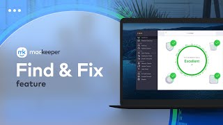 Clean Your Mac in a Click  MacKeeper Find amp Fix feature [upl. by Blodget968]