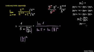 Računanje limite zaporedja 3 [upl. by Idnas]
