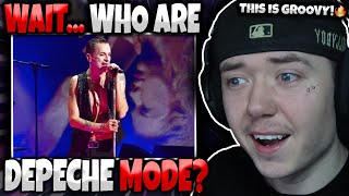 FIRST TIME HEARING Depeche Mode  Enjoy The Silence  GENUINE REACTION [upl. by Georgine]