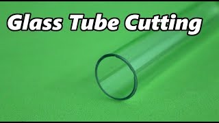 How to Cut Glass Tubing [upl. by Narol]