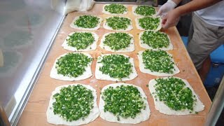 Special Scallion Pancakes And Lemon Milk  不一樣的手作蔥餅和特調檸檬牛奶  Taiwanese Street Food [upl. by Nahshunn]