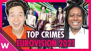 Eurovision 2021 Review of the top crimes and jurytelevote wrongs [upl. by Oilasor]