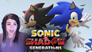 Sonic x Shadow Generations  Announcement Trailer Reaction [upl. by Elli]