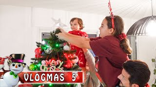 VLOGMAS 5  ON FAIT NOTRE SAPIN DE NOEL  🎄 ENFIN [upl. by Annawot]